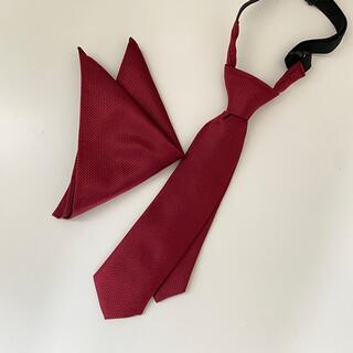 子供用 ネクタイ&ポケットチーフ(ドレス/フォーマル)