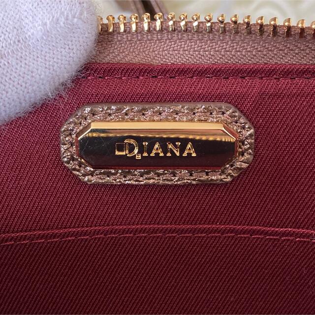 DIANA(ダイアナ)の【美品】ダイアナ ショルダーバッグ クラッチバッグ ウォレット グリッター レディースのバッグ(ショルダーバッグ)の商品写真