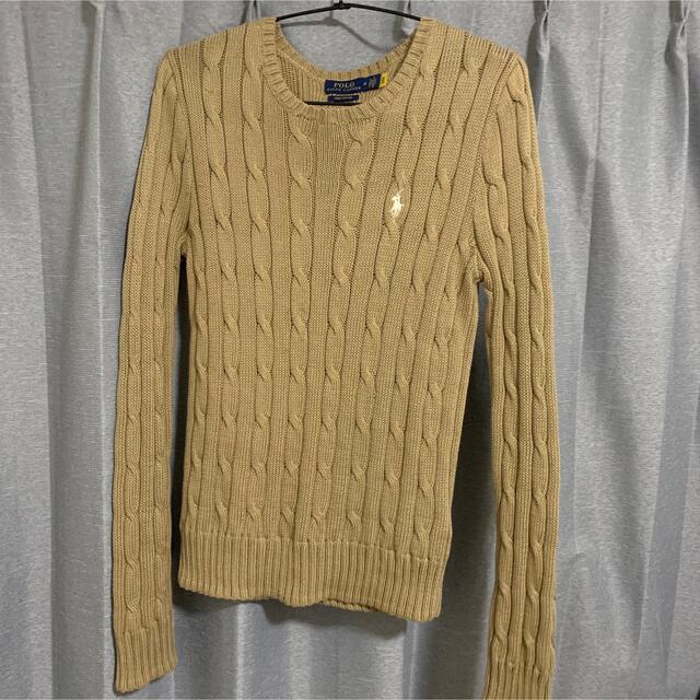 最新のデザイン POLO RALPH LAUREN - ラルフローレン ベージュ ニット