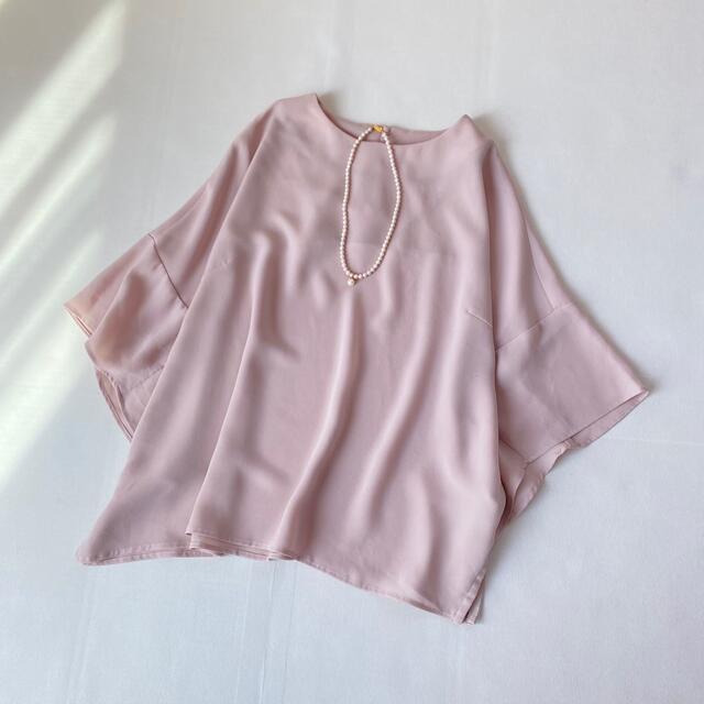 アドーア ブラウス 春服 ピンク シャツ プルオーバー M カットソー ...