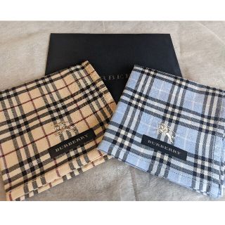 バーバリー(BURBERRY)の専用品です★バーバリーハンカチ2枚セット(ハンカチ/ポケットチーフ)