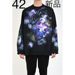 ラッドミュージシャン(LAD MUSICIAN)のCREW NECK PULLOVER 新品　20ss 42(スウェット)