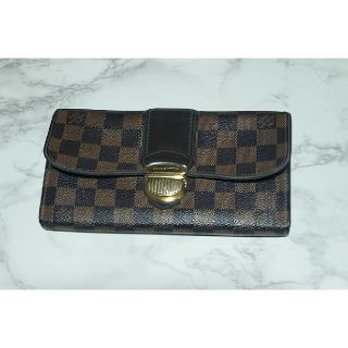 ルイヴィトン(LOUIS VUITTON)のUSEDルイ・ヴィトン ダミエ長財布(財布)