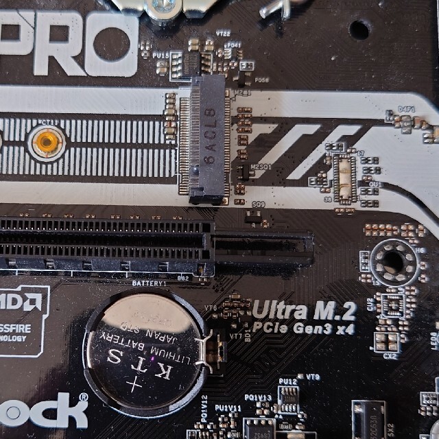 ASRock マザーボードH270M Pro4動作品ジャンク扱い 1