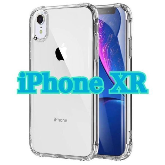 【新品未使用】iPhone XRケース スマホ カバー/透明クリア ガード付き スマホ/家電/カメラのスマホアクセサリー(iPhoneケース)の商品写真