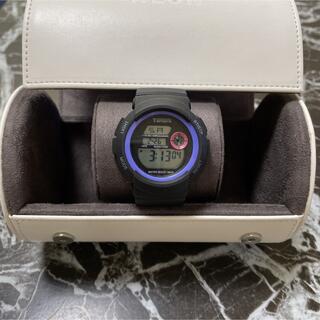 カシオ(CASIO)の腕時計　黒×紫(腕時計)
