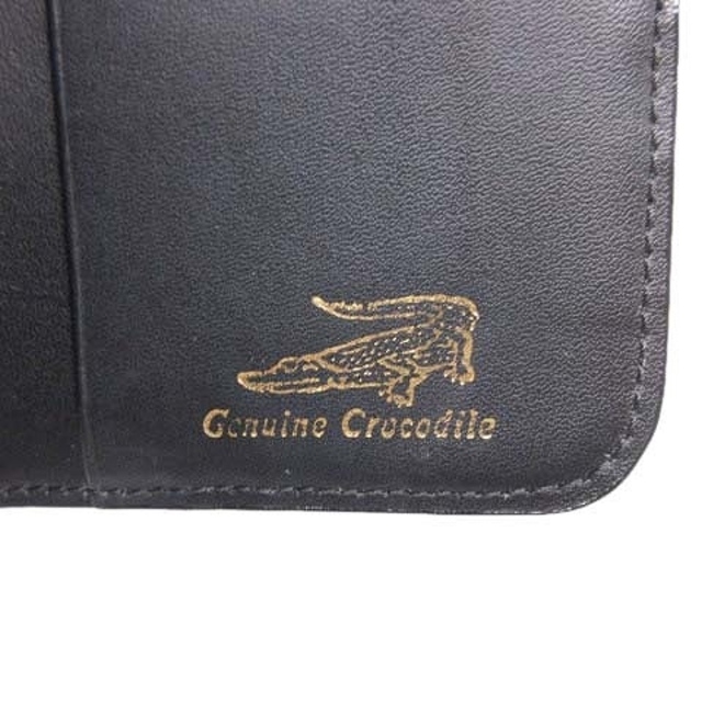 other(アザー)のジェニュイン クロコダイル GENUINE CROCODILE 二つ折り 財布 メンズのファッション小物(折り財布)の商品写真