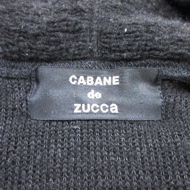 CABANE de ZUCCa(カバンドズッカ)のカバンドズッカ CABANE de zucca ニット ダッフル コート フーデ メンズのジャケット/アウター(ダッフルコート)の商品写真