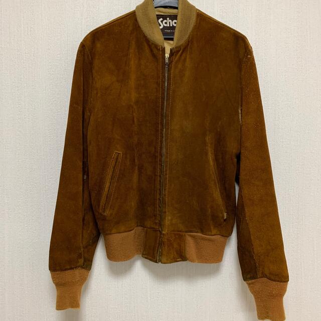 schott(ショット)の本革ブルゾン shcott 38 vintage 80s IDELEZIP メンズのジャケット/アウター(ブルゾン)の商品写真