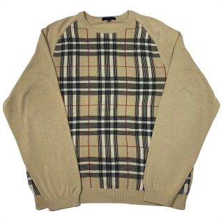 バーバリー(BURBERRY)の《Burberry LONDON》ノバチェックニット(ニット/セーター)