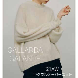 ガリャルダガランテ(GALLARDA GALANTE)のGALLARDAGALANTE ヤクプルオーバーニット 大草直子(ニット/セーター)