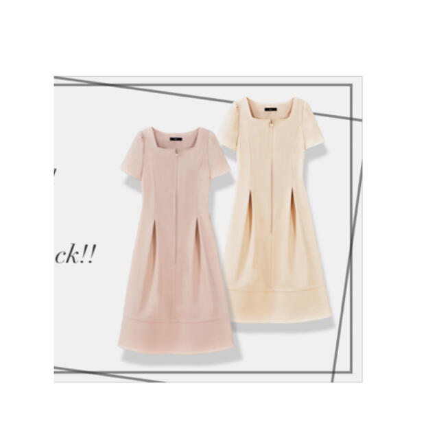極美品♡ルネ♡モザイクフラワー ワンピース - ひざ丈ワンピース