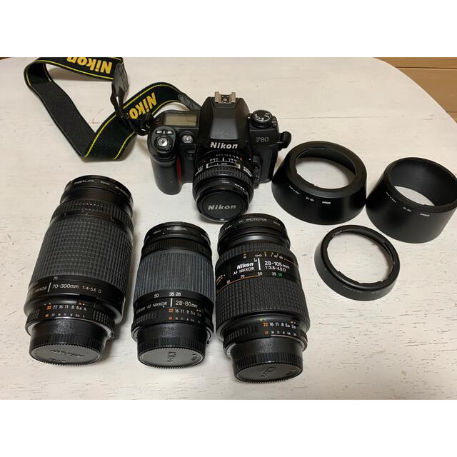 【nao8830専用】Nikon F80 とレンズ4本セット　(ジャンク)