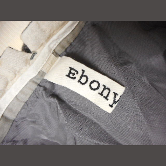 Ebonyivory(エボニーアイボリー)のエボニーアイボリー Ebonyivory ショートパンツ ウール タック キュロ レディースのパンツ(ショートパンツ)の商品写真