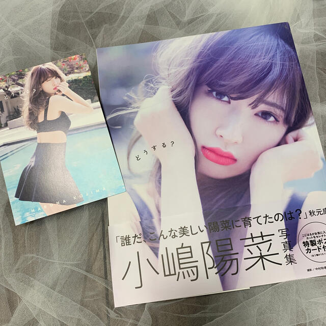 AKB48(エーケービーフォーティーエイト)のどうする？ 小嶋陽菜写真集 エンタメ/ホビーの本(その他)の商品写真