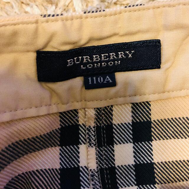 BURBERRY(バーバリー)の110㎝　バーバリーロンドン巻きパンツ キッズ/ベビー/マタニティのキッズ服女の子用(90cm~)(パンツ/スパッツ)の商品写真