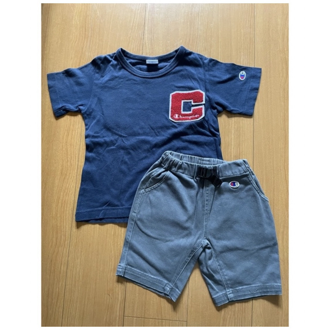 POLO RALPH LAUREN(ポロラルフローレン)のPOLOのシャツセット　champion上下セット キッズ/ベビー/マタニティのキッズ服男の子用(90cm~)(Tシャツ/カットソー)の商品写真