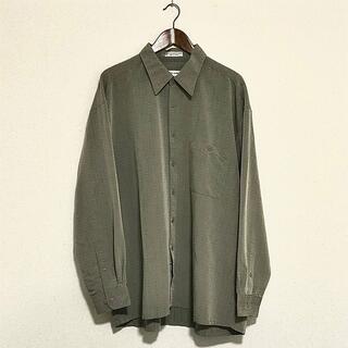 90s vintage shirts 古着 柄シャツ(シャツ)