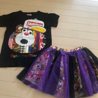 ジャム(JAM)のほーちゃん様☆セット★120　130　JAM　半袖Tシャツ　チュール　キュロット(スカート)