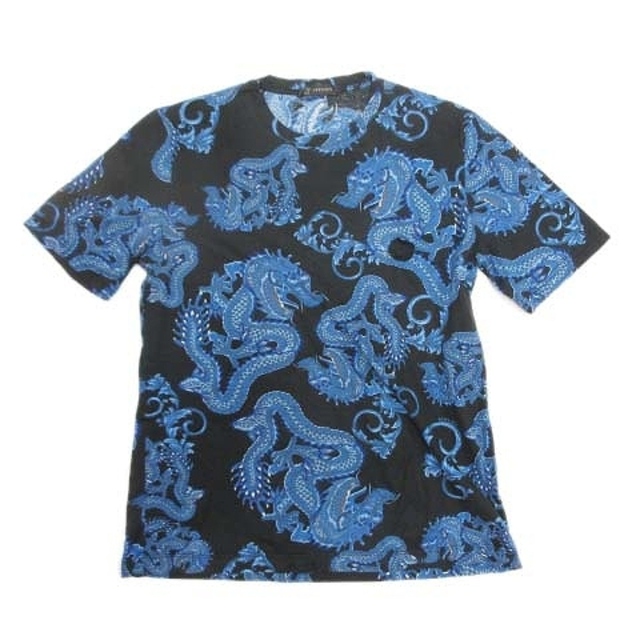 VERSACE(ヴェルサーチ)のヴェルサーチ ヴェルサーチェ VERSACE Tシャツ ドラゴン カットソー ク メンズのトップス(Tシャツ/カットソー(半袖/袖なし))の商品写真