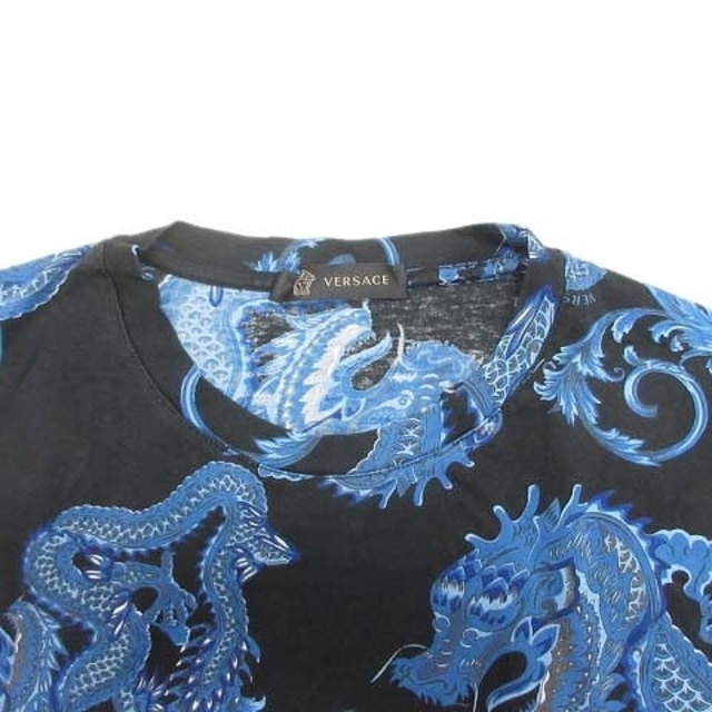 VERSACE(ヴェルサーチ)のヴェルサーチ ヴェルサーチェ VERSACE Tシャツ ドラゴン カットソー ク メンズのトップス(Tシャツ/カットソー(半袖/袖なし))の商品写真