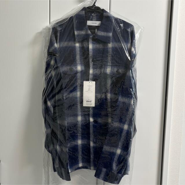 FACETASM CHECK ZIPPER SHIRT