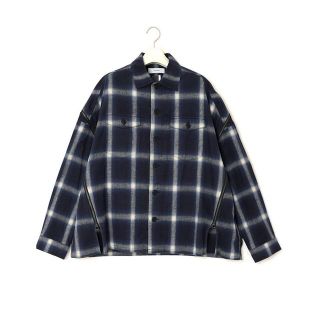 ファセッタズム(FACETASM)のFACETASM CHECK ZIPPER SHIRT(ブルゾン)