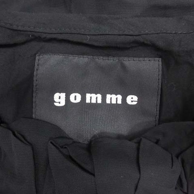 gomme(ゴム)のゴム gomme ノースリーブ チュニック シフォン スパンコール カットソー レディースのトップス(チュニック)の商品写真