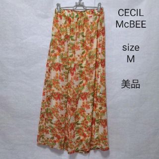 セシルマクビー(CECIL McBEE)のCECIL McBEE　セシルマクビー　キュロットスカート　ロングスカート(キュロット)