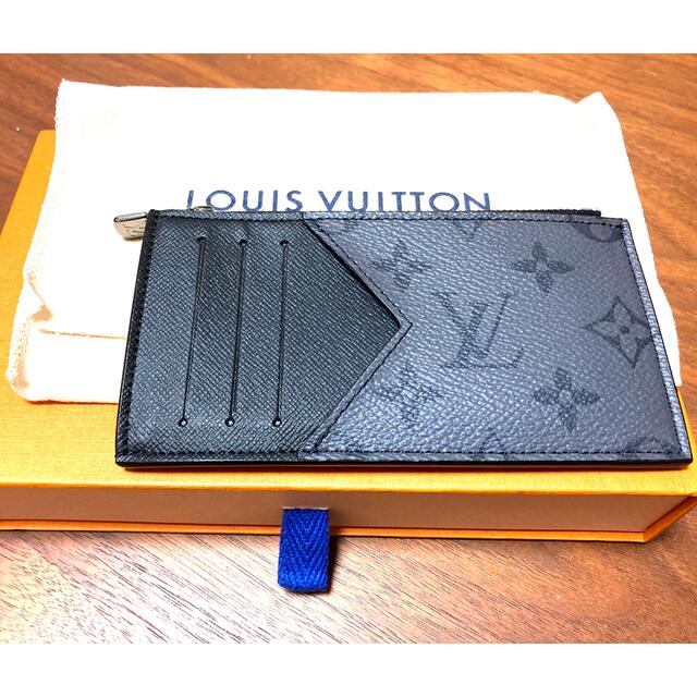 LOUIS VUITTON(ルイヴィトン)の極美品！ルイヴィトン コインカード・ホルダー M69533 モノグラムエクリプス メンズのファッション小物(コインケース/小銭入れ)の商品写真