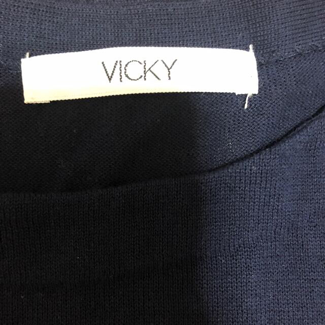 VICKY(ビッキー)のVICKY 薄手ニット　2 レディースのトップス(ニット/セーター)の商品写真