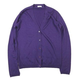 クルチアーニ(Cruciani)のクルチアーニ cruciani シルク カシミヤ ブレンド カーディガン Vネッ(カーディガン)