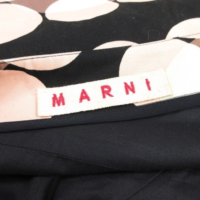 Marni(マルニ)のマルニ MARNI サークル ドット 総柄 台形 スカート ハーフ 膝丈 マルチ レディースのスカート(ひざ丈スカート)の商品写真