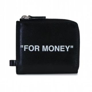 オフホワイト(OFF-WHITE)のOFF-WHITE オフホワイト 財布 FOR MONEY チェーンウォレット(折り財布)