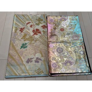 2点おまとめ★正絹　振袖帯　成人式(帯)