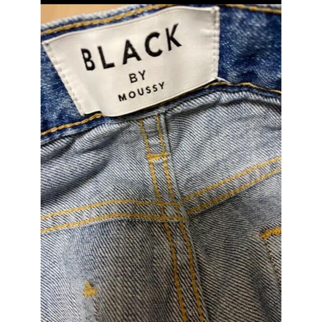 BLACK by moussy(ブラックバイマウジー)のBLACK BY MOUSSY　HUILA　usedenim  26 レディースのパンツ(デニム/ジーンズ)の商品写真