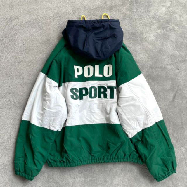 POLO RALPH LAUREN(ポロラルフローレン)の常田大希 着用 POLO SPORTポロスポーツ ウインドブレーカー ジャケット メンズのジャケット/アウター(ブルゾン)の商品写真