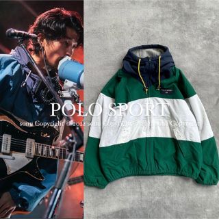 ポロラルフローレン(POLO RALPH LAUREN)の常田大希 着用 POLO SPORTポロスポーツ ウインドブレーカー ジャケット(ブルゾン)