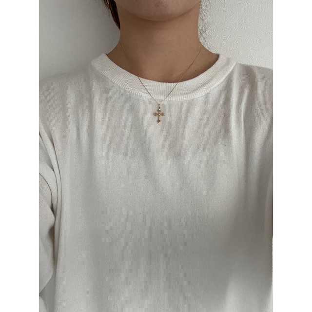 eimy istoire - eimy istoire K10 ダイアクロスネックレスの通販 eimy istoire - eimy istoire K10 ダイアクロスネックレスの通販