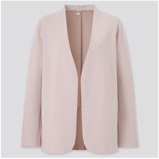 ユニクロ(UNIQLO)の【美品】ストレッチダブルフェイスジャケット(テーラードジャケット)