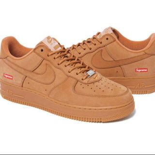 シュプリーム(Supreme)のSupreme × Air Force 1 Flax Wheat (スニーカー)