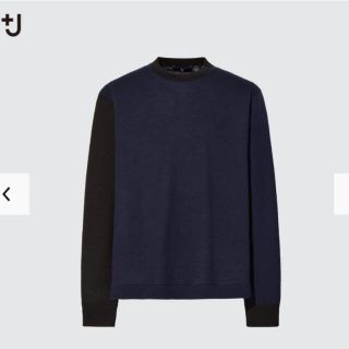 ユニクロ(UNIQLO)の新品未使用  ユニクロ  +j カシミヤクルーネックセーター(ニット/セーター)