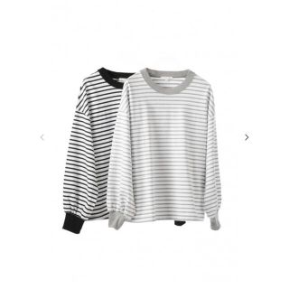 トゥデイフル(TODAYFUL)のT. japan border l/s tee(カットソー(長袖/七分))