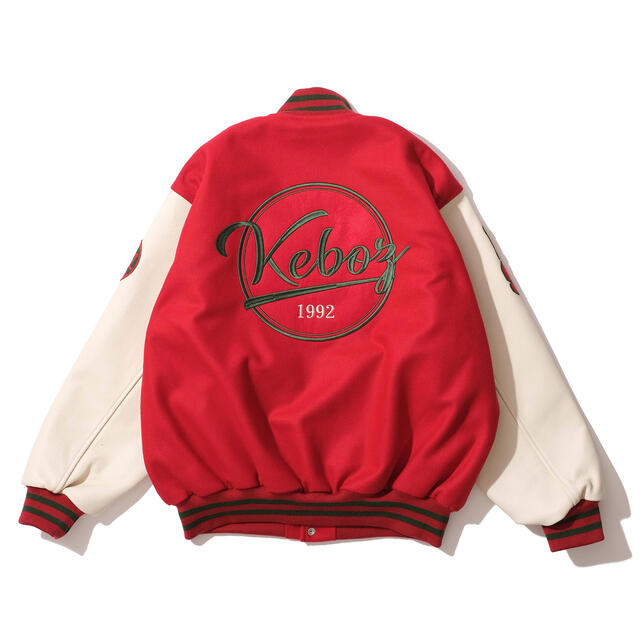 即日発送KEBOZ STADIUM JACKET【red/赤色】XL | www.innoveering.net