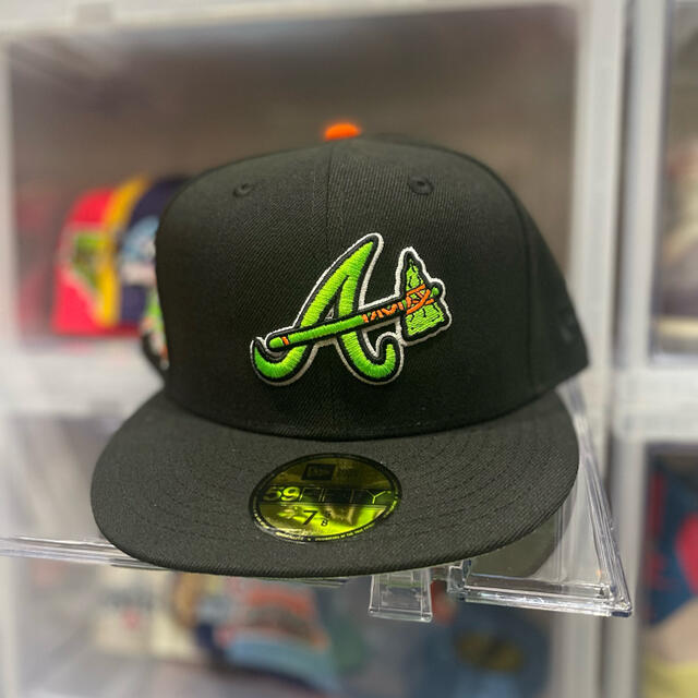 海外別注　NEWERA 7 5/8 レア　新品　BRAVES