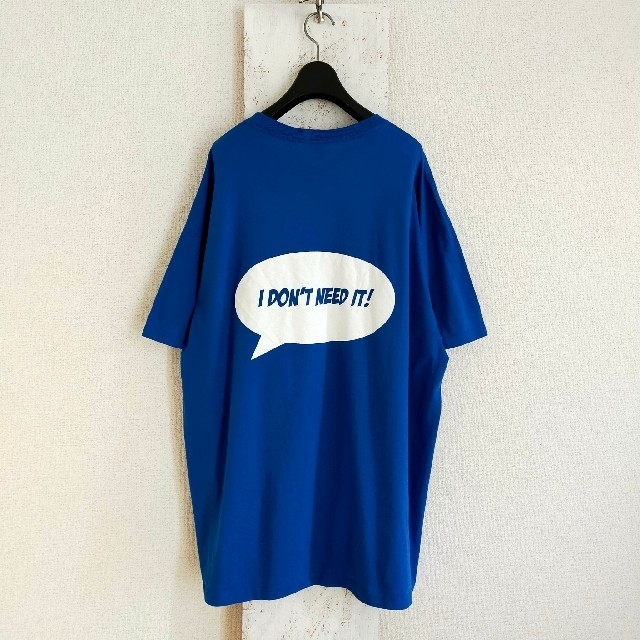 フルーツオブザルーム　Tシャツ　カットソー　ブルー　2XL　ドラムライン メンズのトップス(Tシャツ/カットソー(半袖/袖なし))の商品写真