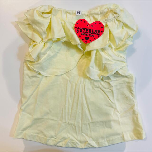 【新品】未使用 110cm キッズ/ベビー/マタニティのキッズ服女の子用(90cm~)(Tシャツ/カットソー)の商品写真