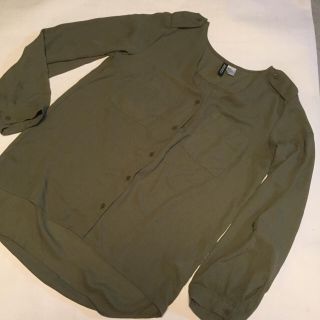 エイチアンドエム(H&M)のH&M★とろみシャツ(シャツ/ブラウス(長袖/七分))