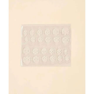 ロングネイルチップ　ピンクホワイト　リボン　ストーン　ガーリー韓国量産型　可愛い コスメ/美容のネイル(つけ爪/ネイルチップ)の商品写真