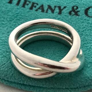 ティファニー(Tiffany & Co.)のTiffany クロスリング8.5号　希少(リング(指輪))